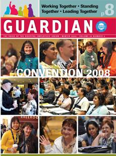Winter 2008 Guardian cover