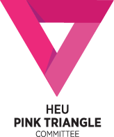 HEU Pink Triangle Committee logo